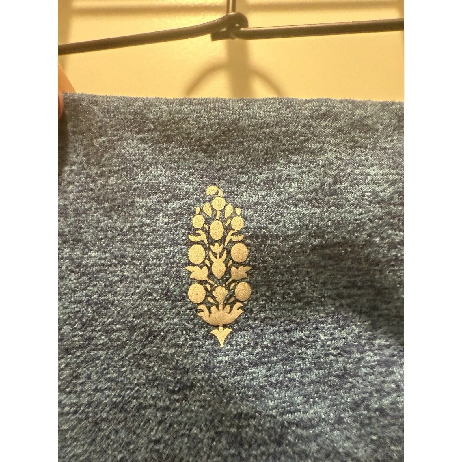 Free People Movement Halo Cutout Leggings Women's Medium Blue Yoga Activewear - Image 3