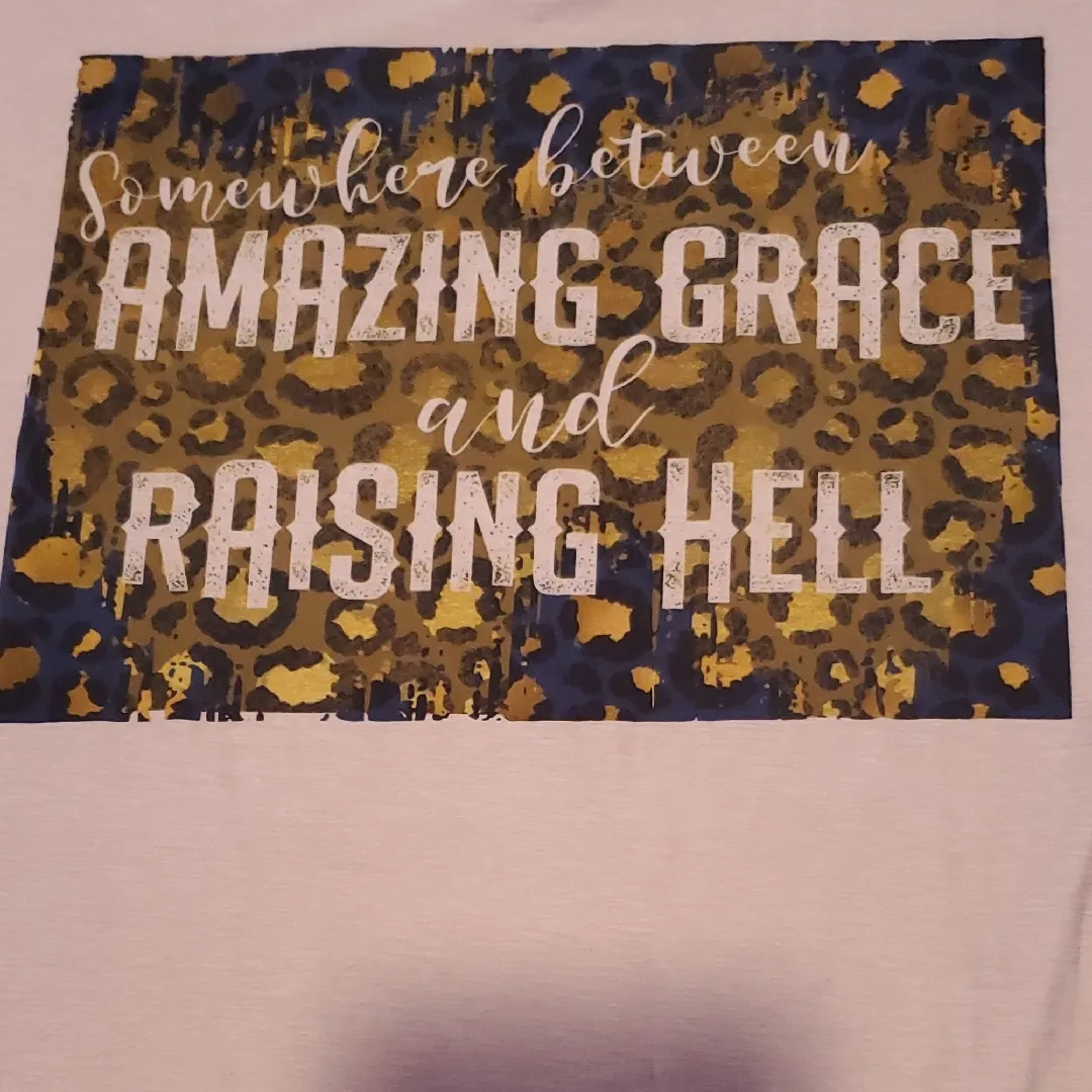 90 Degree By Reflex Lavender Graphic Tee Purple Size M - Image 3