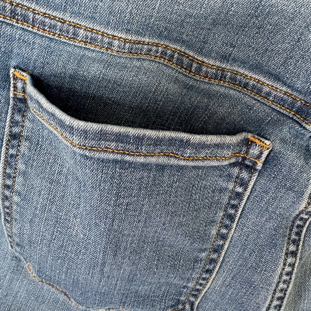 SPANX Seamed Front Wide Leg Jeans Vintage Indigo Women’s 1X‎ - Image 6