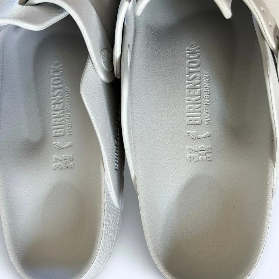 Birkenstock Boston EVA Buckle Clog Slip-On Shoes |Gray | EU 37 US 6–6.5 - Image 5