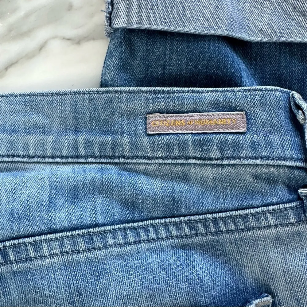 Citizens of Humanity Dani Crop Straight Leg Jeans • Sz 27 - Image 13