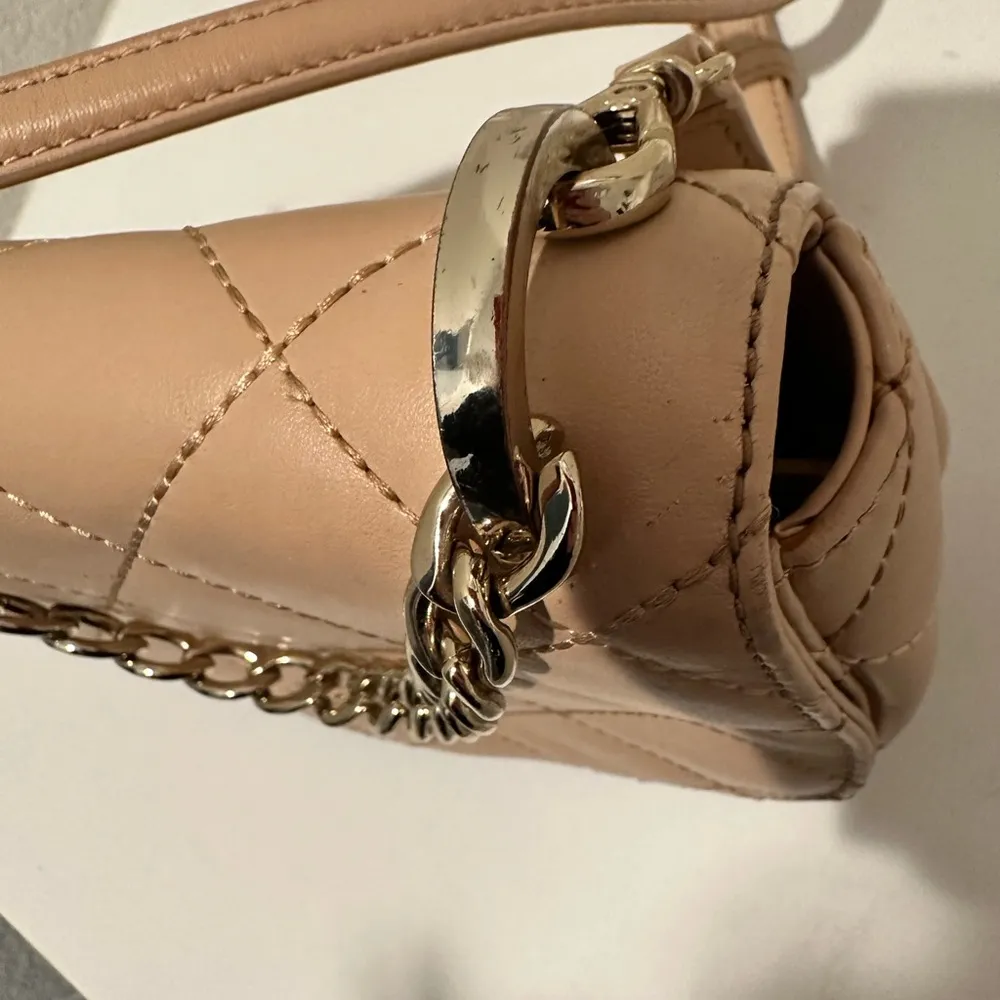 Kate Spade Emerson Place Rita Crossbody Saddle Convertible Handbag Cashew Beige - Image 8