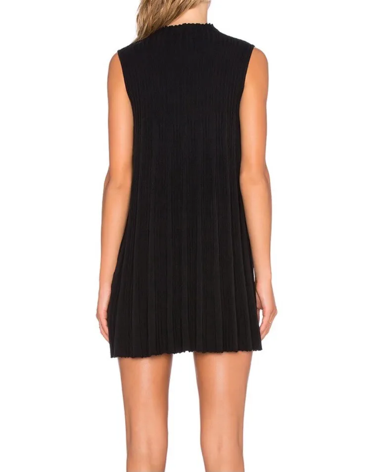 UNIF High neck flowy mini dress  - Image 3