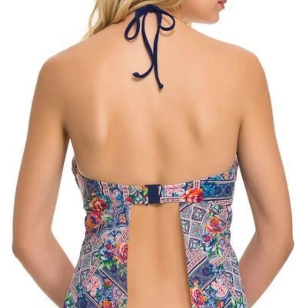 GOTTEX BY Profile Blush Turkish Delight Flyaway Tankini Top & Bikini Bottom Size L - Image 16