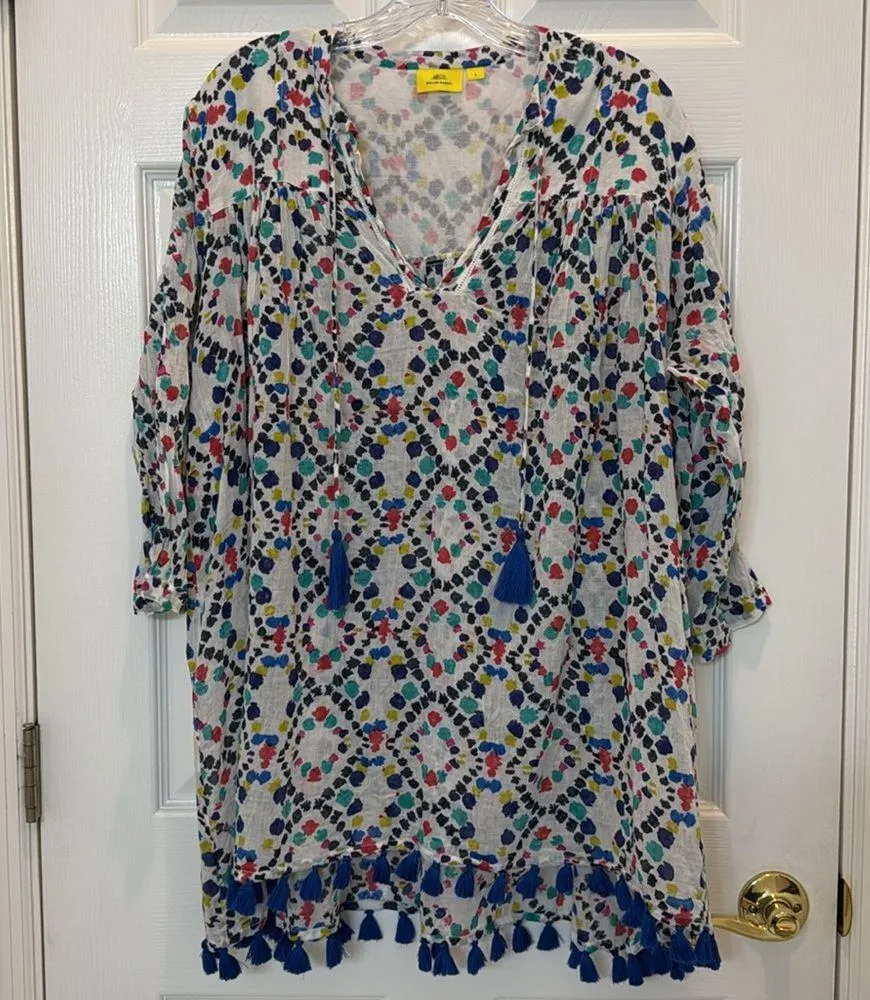 Roberta Roller Rabbit Serafina Tunic Size Large - Image 2