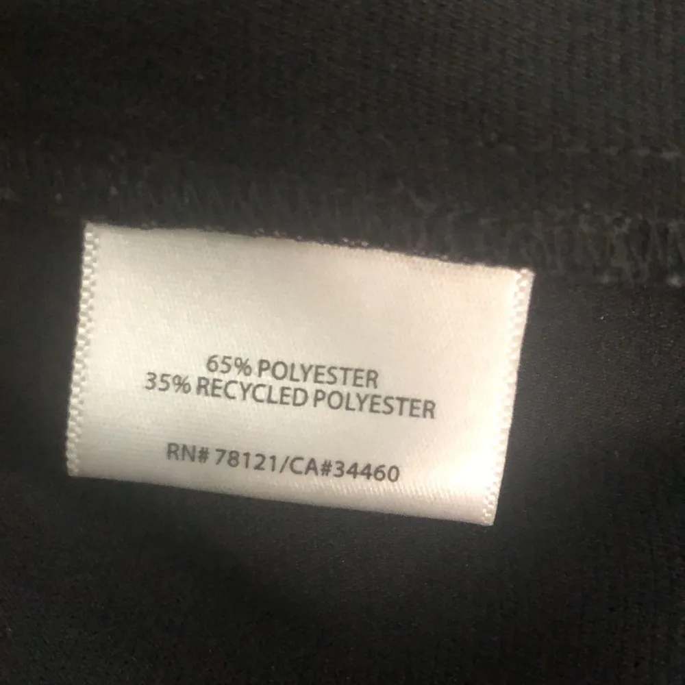 Eileen Fisher Black Crepe Wide Leg Dress Trouser Sz 14X32 Pant Business Flare - Image 7