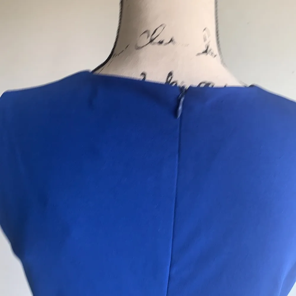 Gracia Royal Blue Shift Dress Size Medium NWT - Image 9