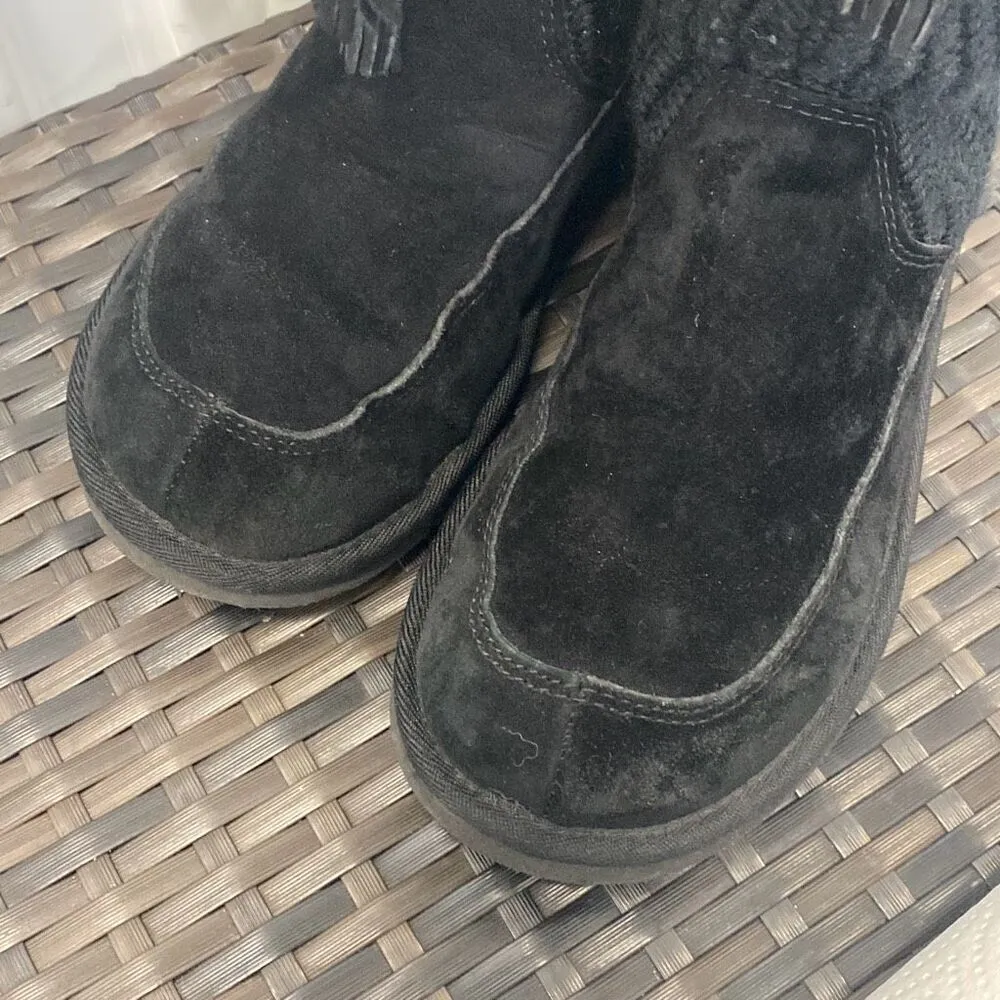 UGG  Suburb Crochet Knit Boots Size 9 - Image 4