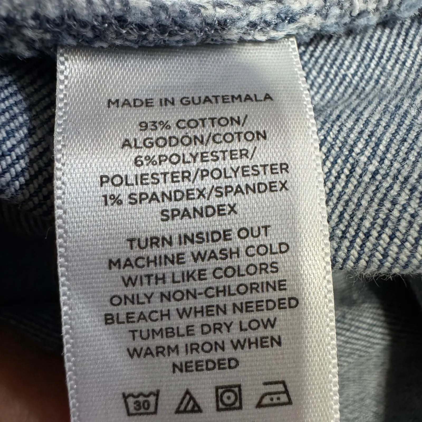 LOFT Women High Waist Wide Leg Crop Jeans Blue Wash Size 26/2 Petite Loose Fit - Image 9