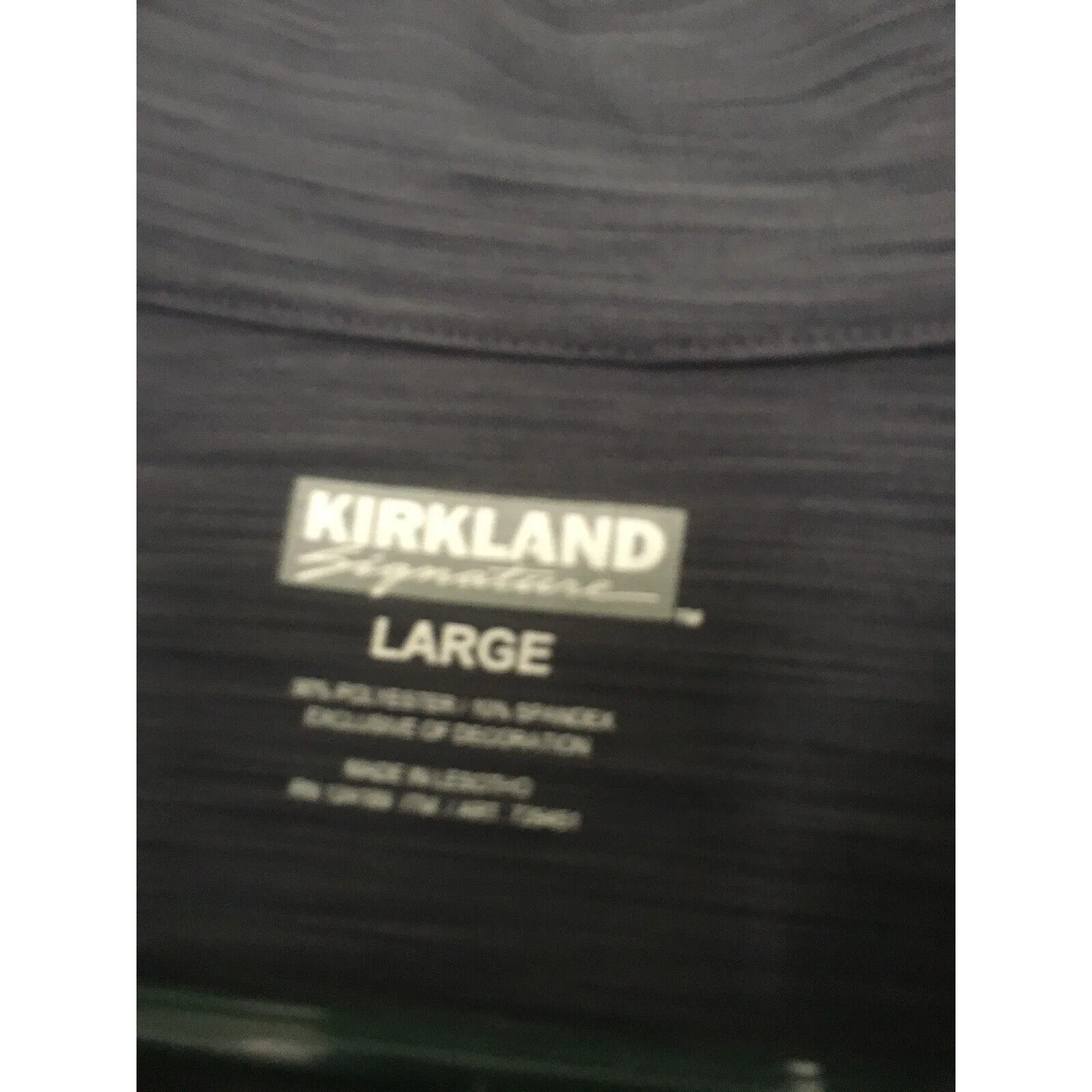 Women Large Kirkland 1/4 Zip Long Sleeve Shirt Mock Neck Thumb Holes Size L - Image 6