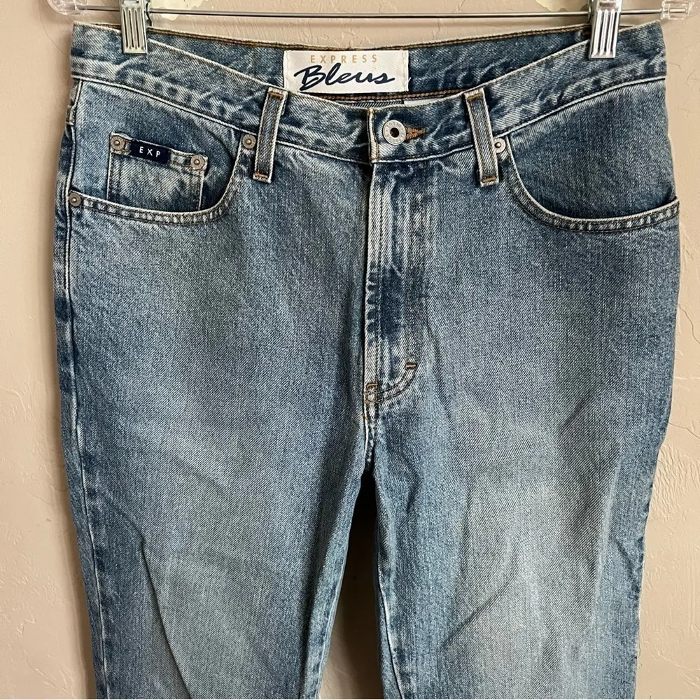 Express‎ Vintage Flare Denim Jeans - Image 2