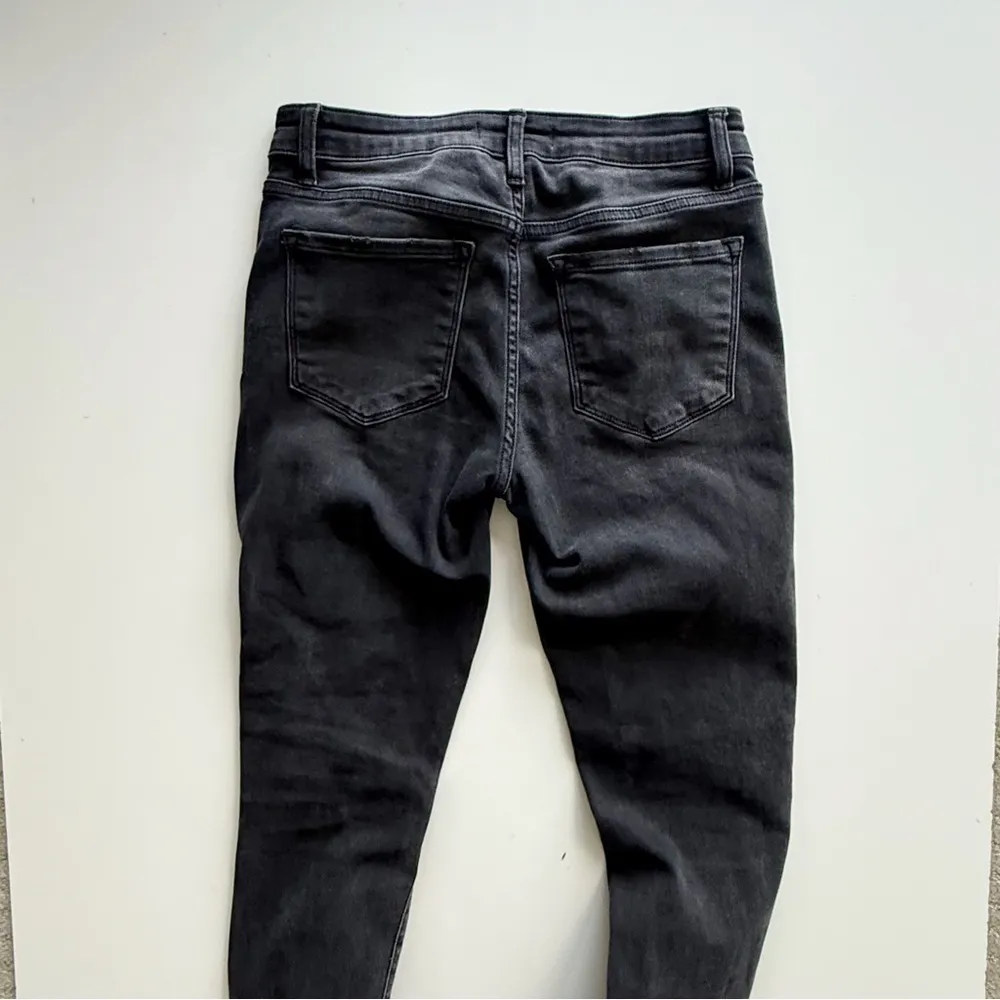 Flying Monkey Distressed Stretch Skinny Jeans Black Size 27 - Image 5