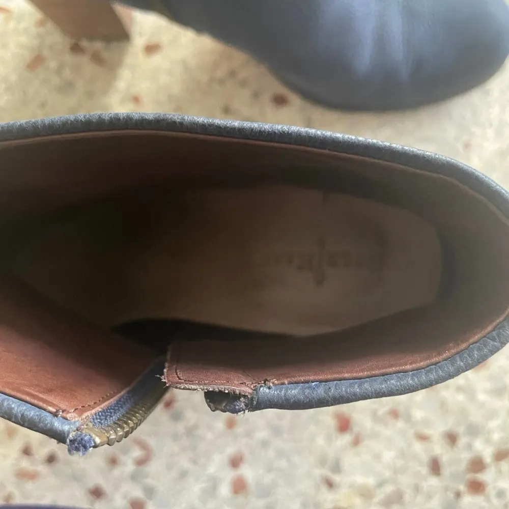 Cole Haan leather blue boots 8 - Image 7