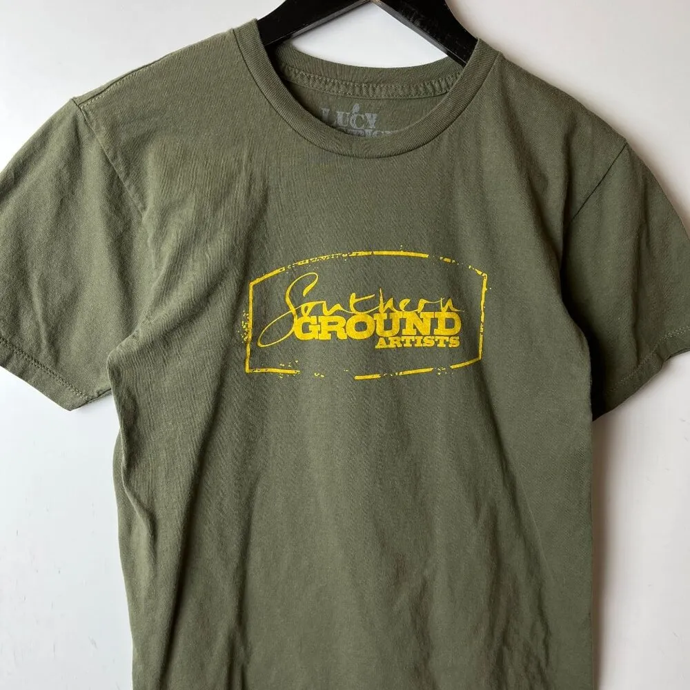 2011 Southern Ground Artists T Shirt Womens Green Small S Graphic Tee Cotton - Image 5