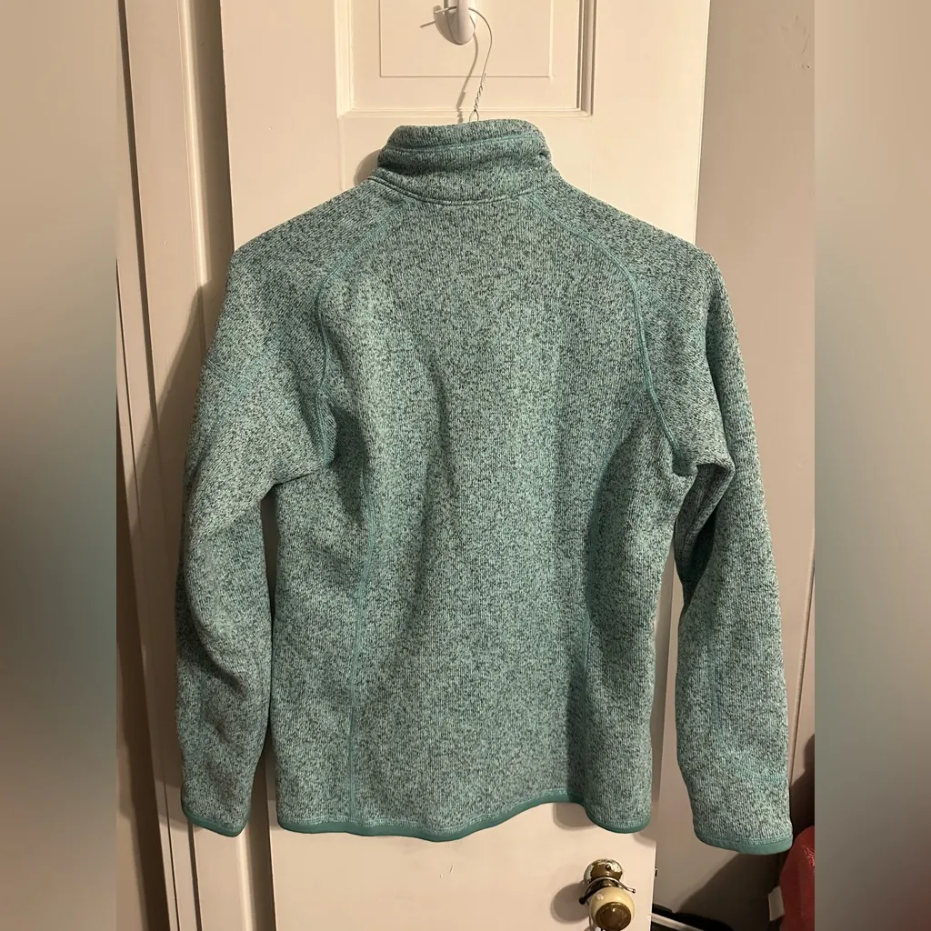 Patagonia Aqua Heather Quarter-Zip Fleece - Image 2