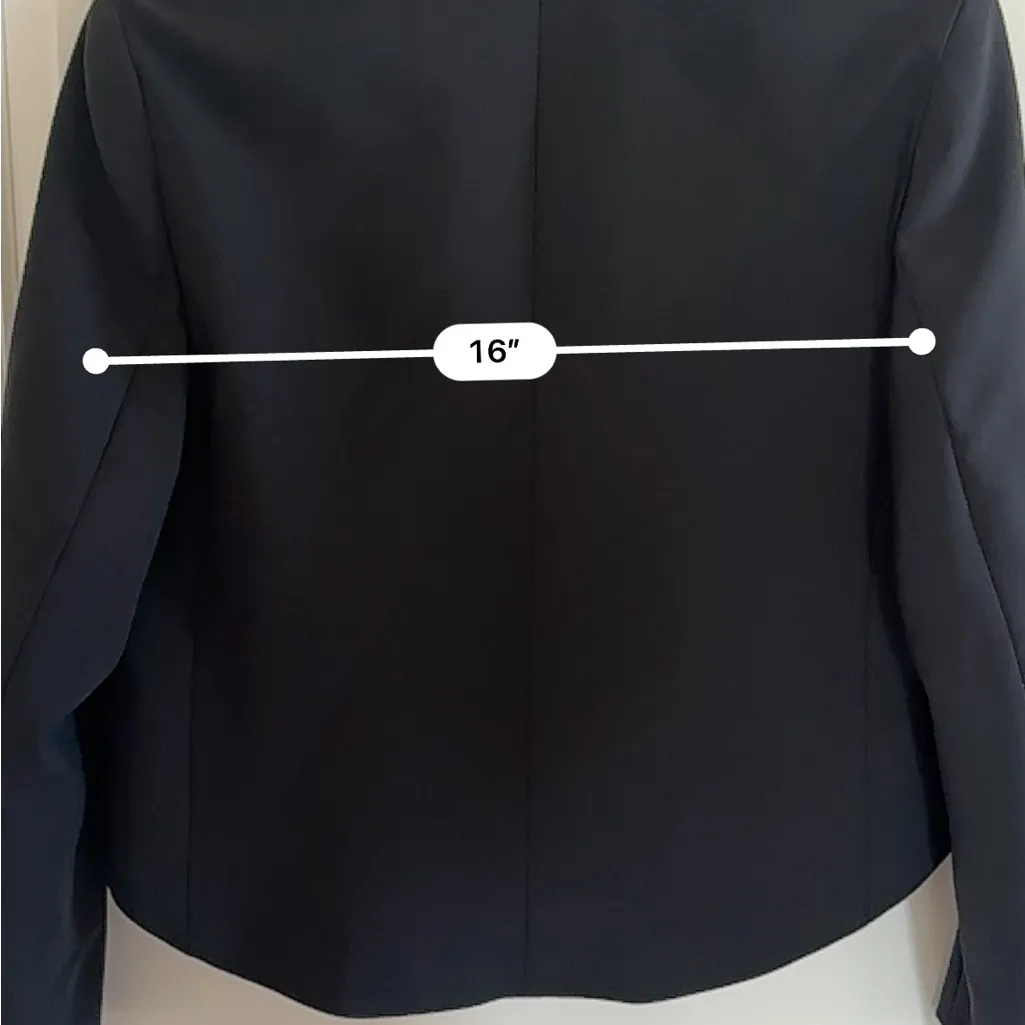 NWT ZARA LIMITED EDITION ZW COLLECTION DOUBLE-BREASTED WOOL BLAZER /Sz Small - Image 14