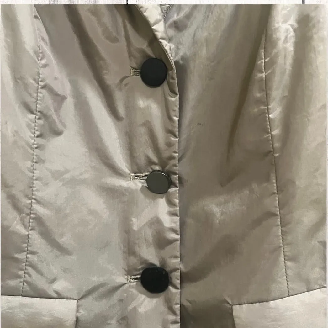 Talbots Petites puffer jacket blazer Women's size 10 - Image 4