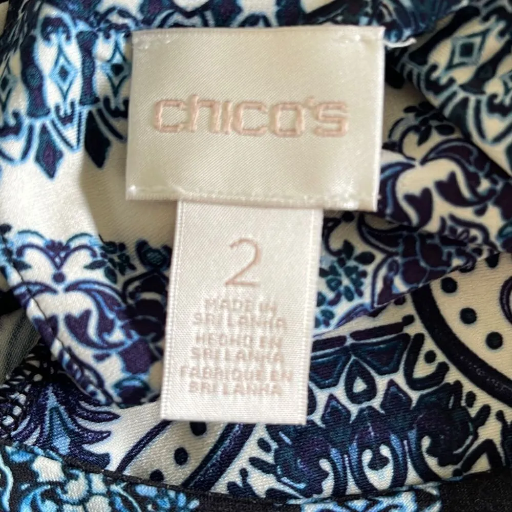 Chico’s Halter/Cold Shoulder Style Maxi Dress. Size 2‎ - Image 6