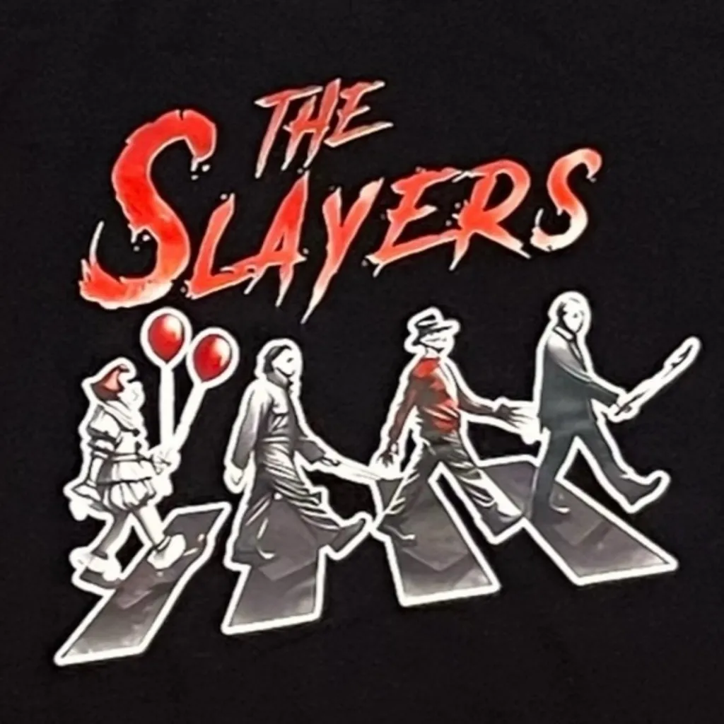 Jason Voorhees The Slashers T Shirt ft. Michael Myers and Freddy Krueger XXXL 3X Black - Image 2