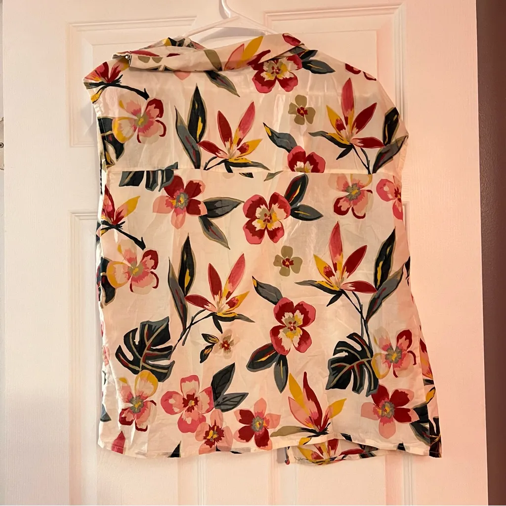 ZARA  Multicolor Floral Blouse - Image 2
