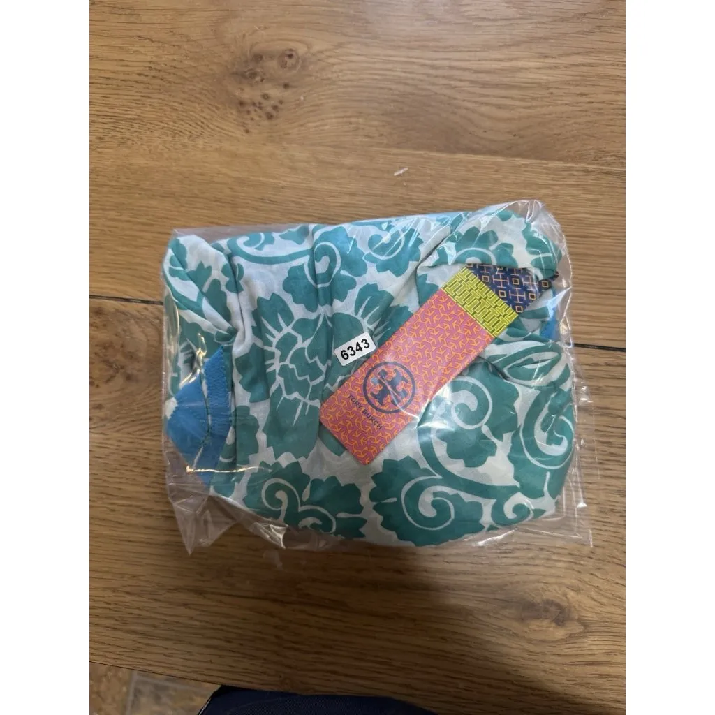 TORY BURCH Women Sz 12 Cotton Pullover Tunic‎ Top Long Sleeve Beach Tropical NWT - Image 15