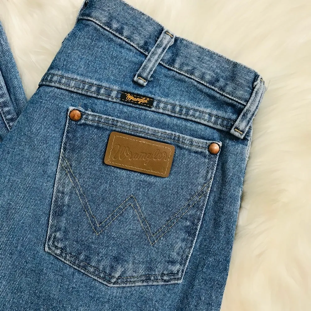 Vintage Wrangler Straight Leg Jeans - Image 5