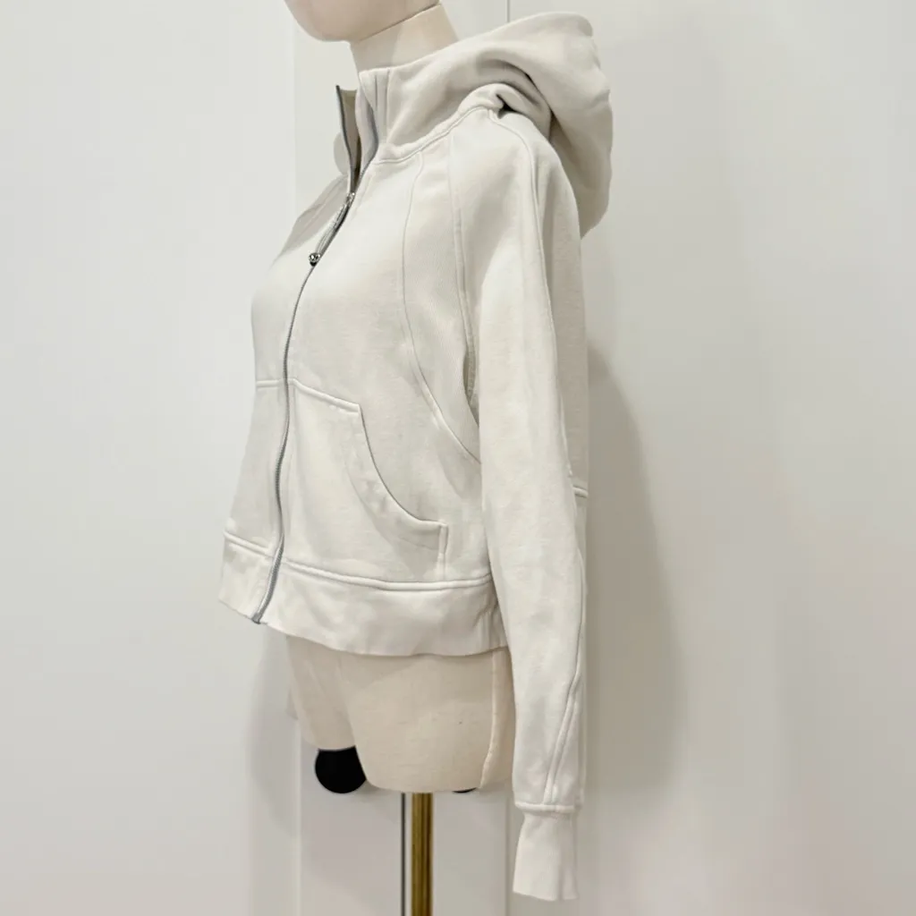 Lululemon Scuba Oversized Full-Zip Hoodie XS Small Mojave Tan Lounge Athleisure - Image 8