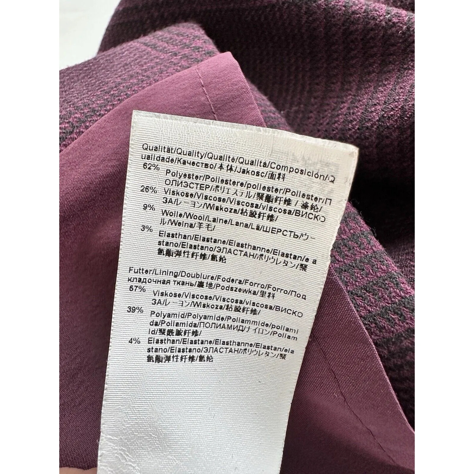 NWT Hugo Boss Dechesta Plaid Sleeveless Pencil Dress feminine luxury 10 - Image 13