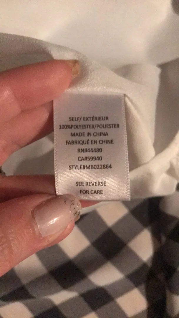 Fourteeth Place Gingham High Low Skirt s - Image 4