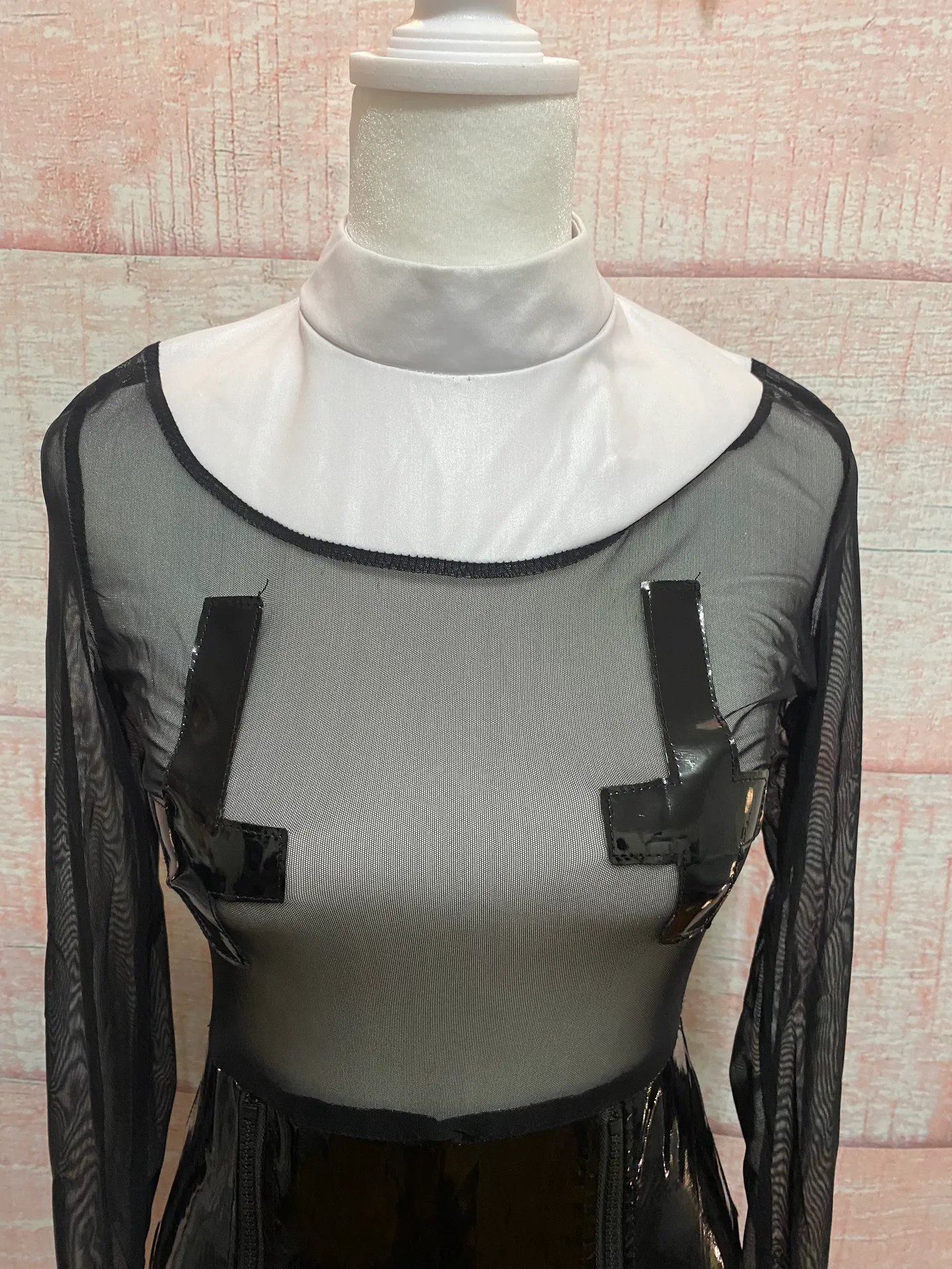 Gothic black above knee dress Size XS - Image 2