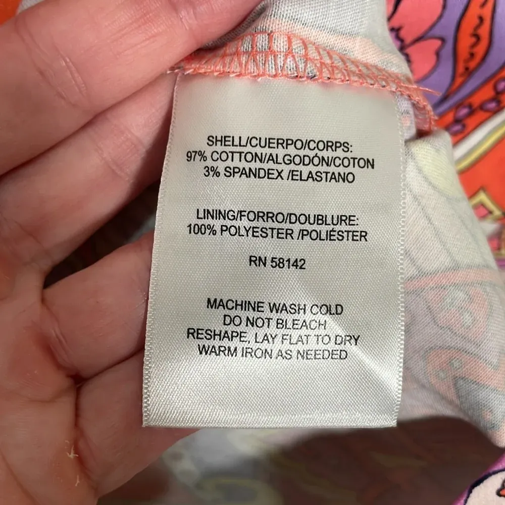 Maggie‎ London Coral Orange Crush Shift Dress 2p NWT - Image 7