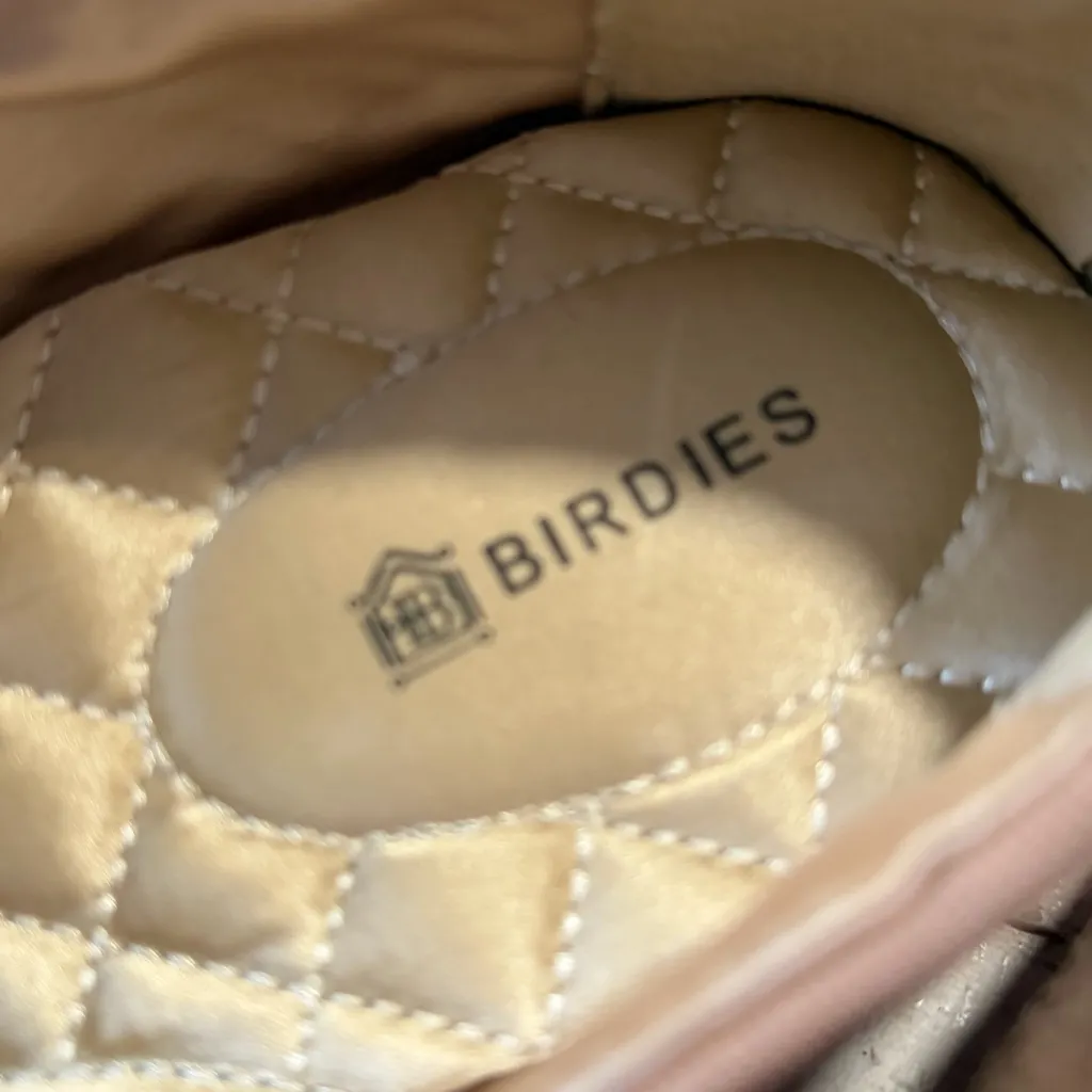 Birdies the Starling Loafer size 7 Taupe Beige Tan Suede Slip On Flats - Image 4