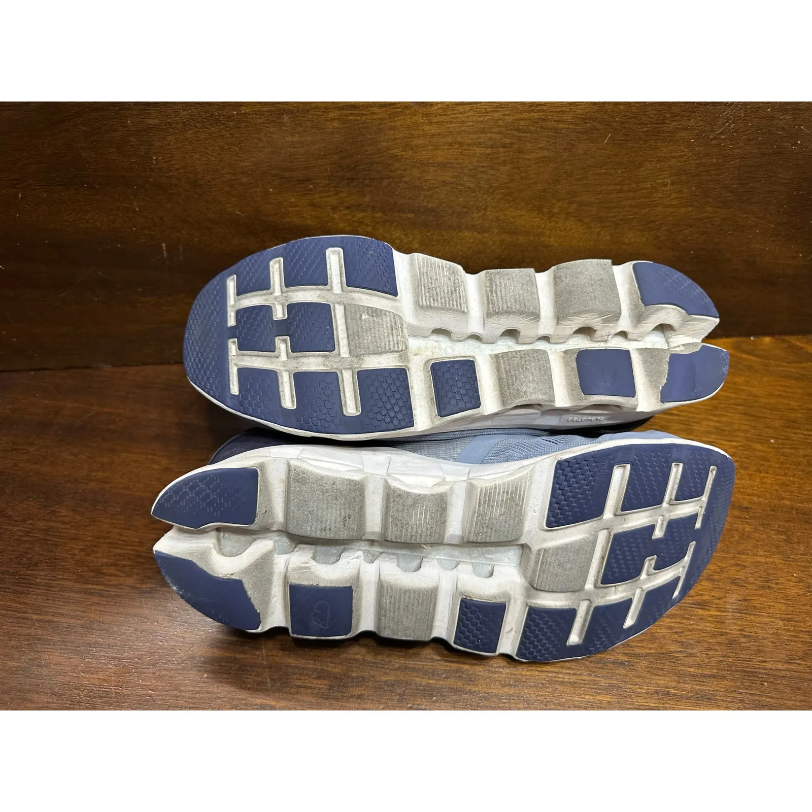 On Cloud Helion Cloudstratus Running Sneaker Men 13 Walking Comfort Distance Blue - Image 8