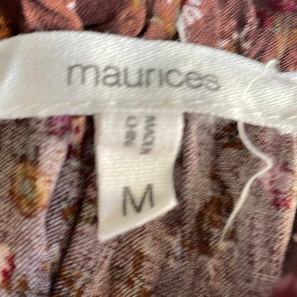 Maurices Brown Floral High Neck Dress - Image 5