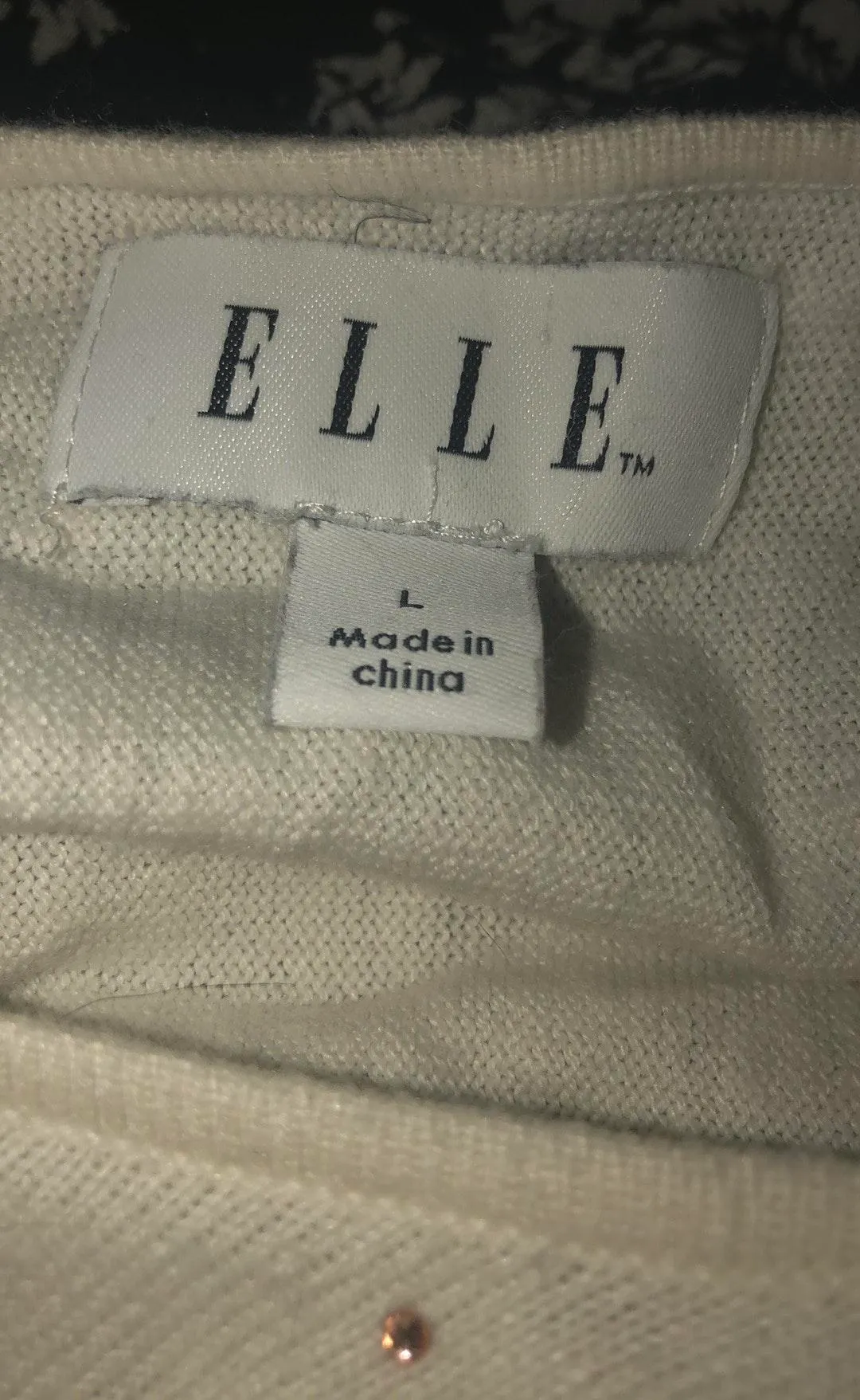 Elle Pink Rhinestone Sweater  - Image 6