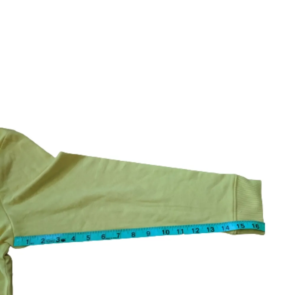 St Johns Bay New With Tags Yellow Classic Quarter Zip Womens Size Petite Small - Image 5