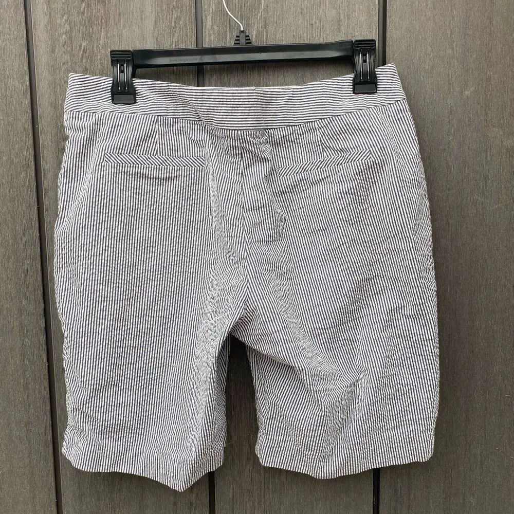 Darjoni Pinstripe‎ Shorts Blue Size 8 - Image 4