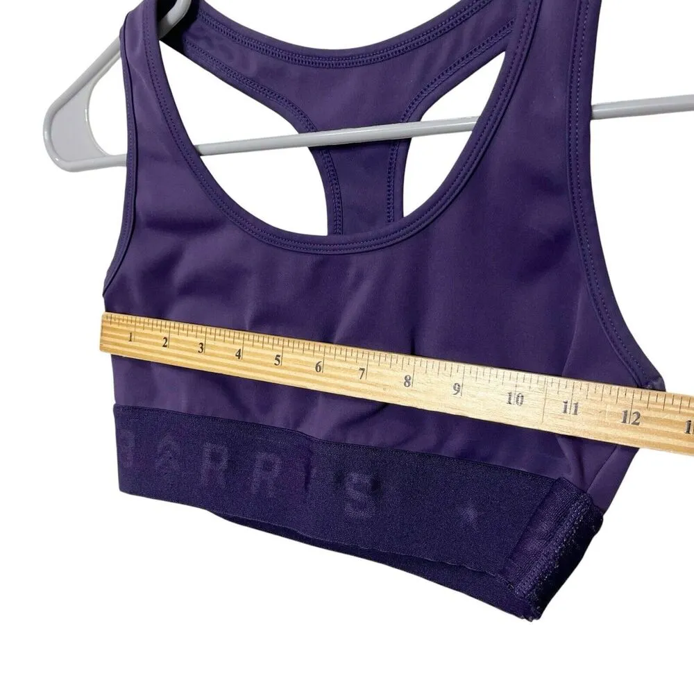 Barry’s Fit Tread Sports Bra in Nightshade Purple Spell Out Women’s Size XS - Image 9