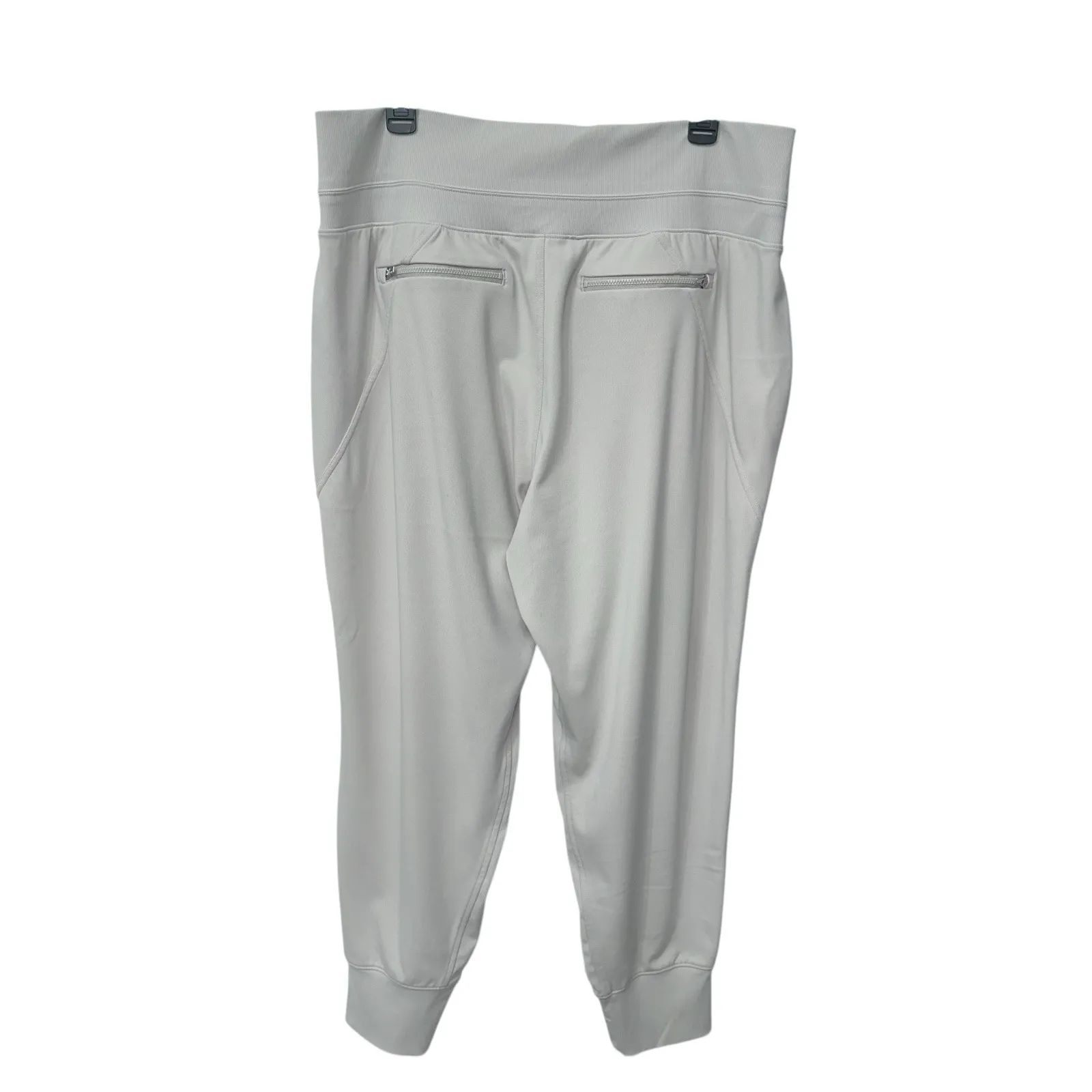 Athleta Venice High Rise Jogger Pants Womens XL Beige Stretch Athletic Running - Image 4