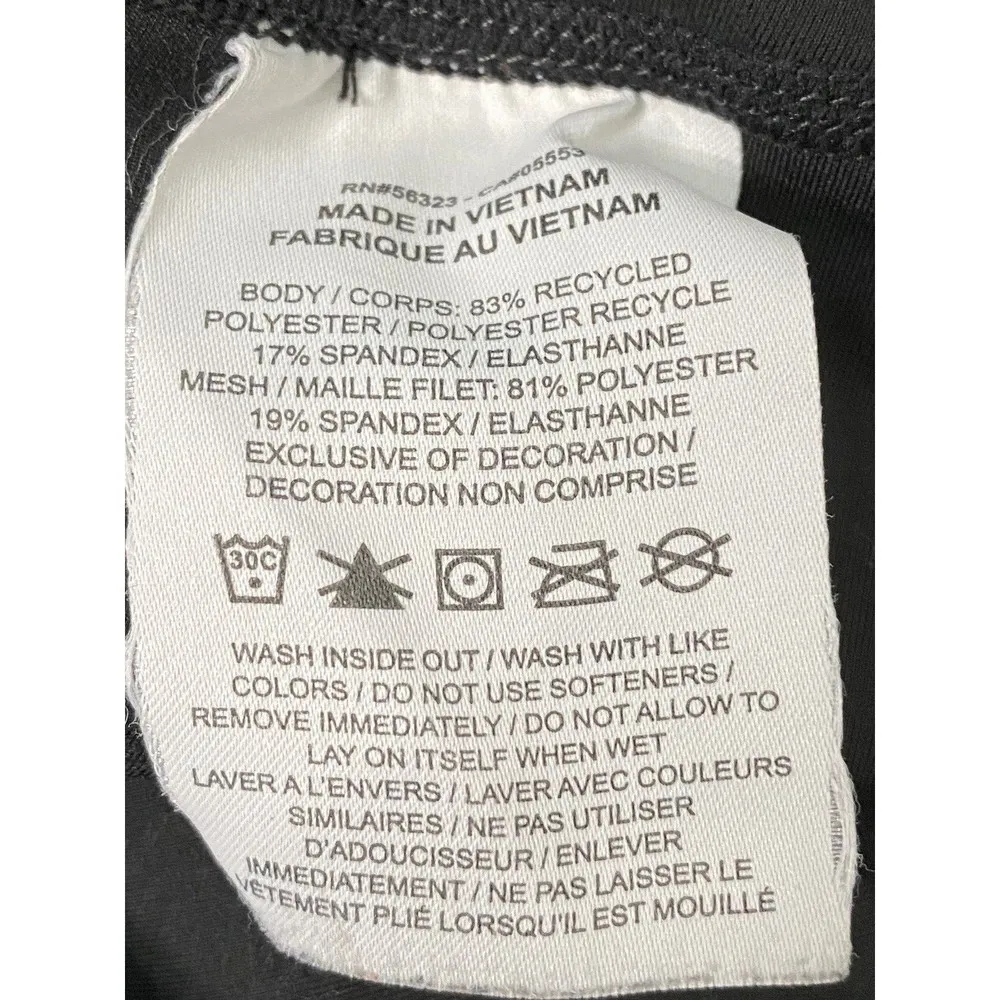 Women’s Nike Running Leggings Dri Fit Pants Black‎ Ladies Athletic  Sz M - flaw - Image 11