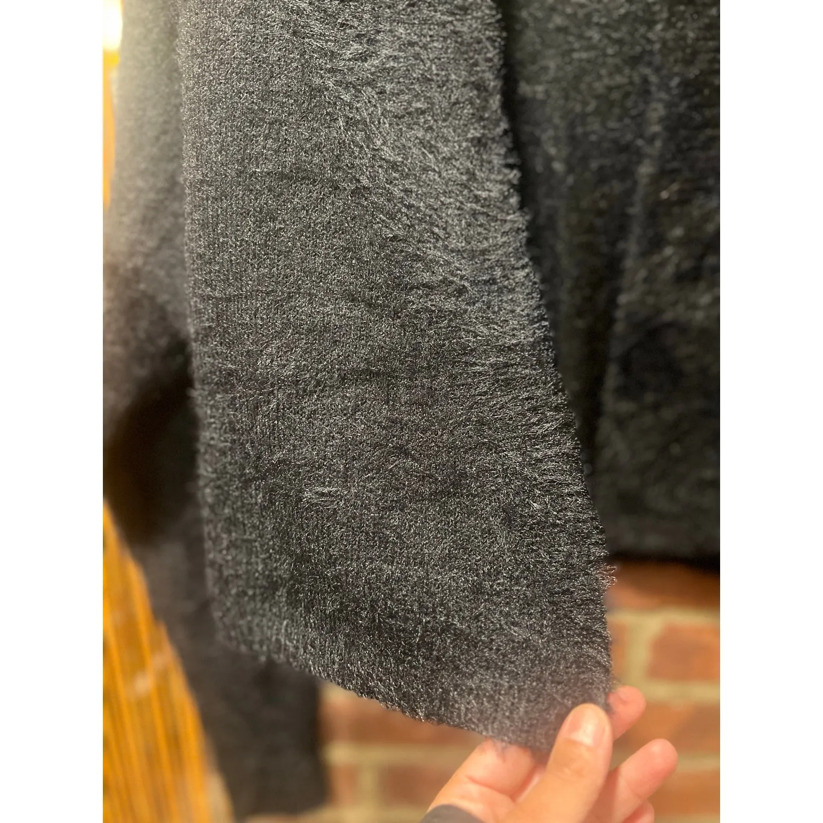 Women’s Bishop & Young Mila Fuzzy Cozy Cardigan M - Image 6