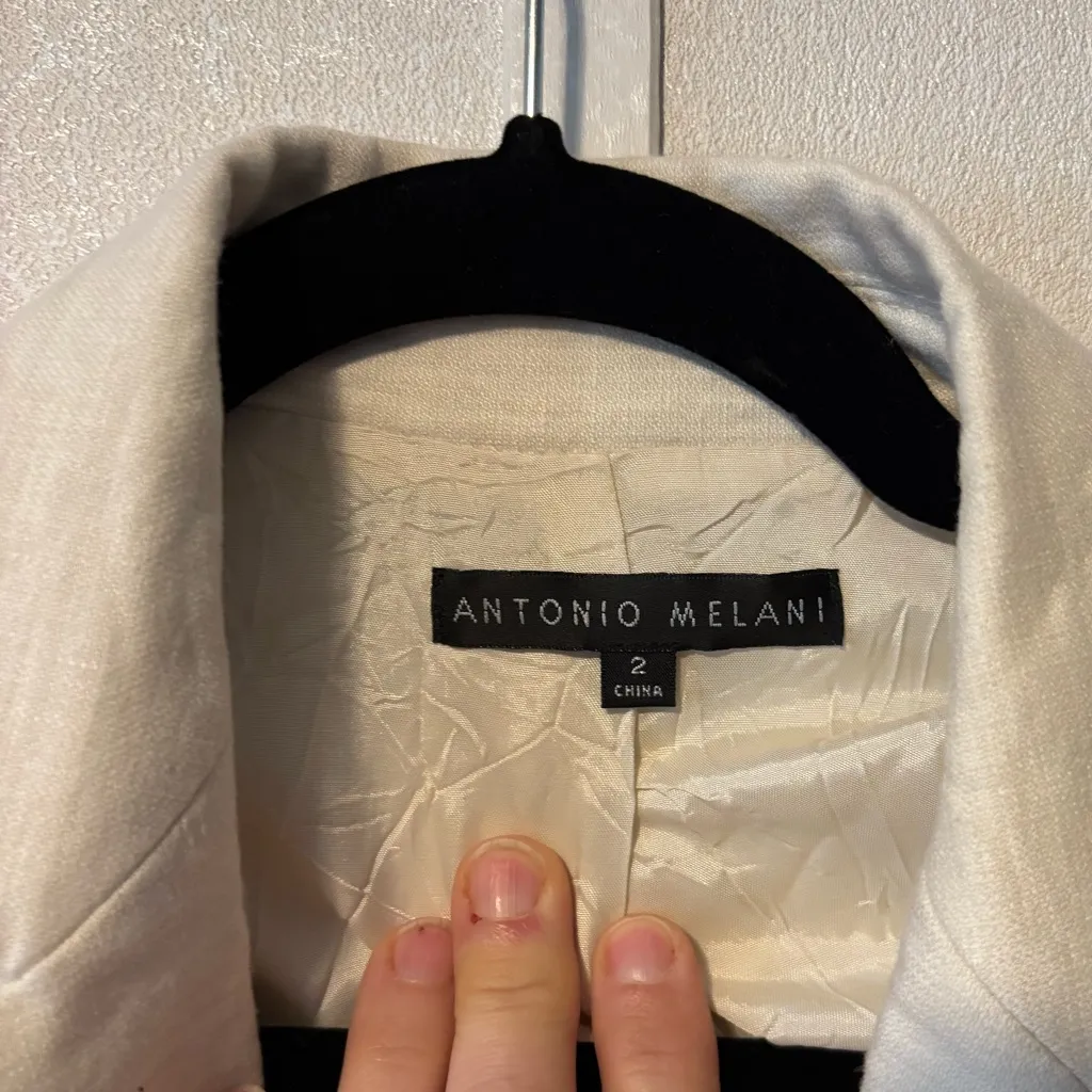 Antonio Melani Linen blend blazer | Womens 2 - Image 2