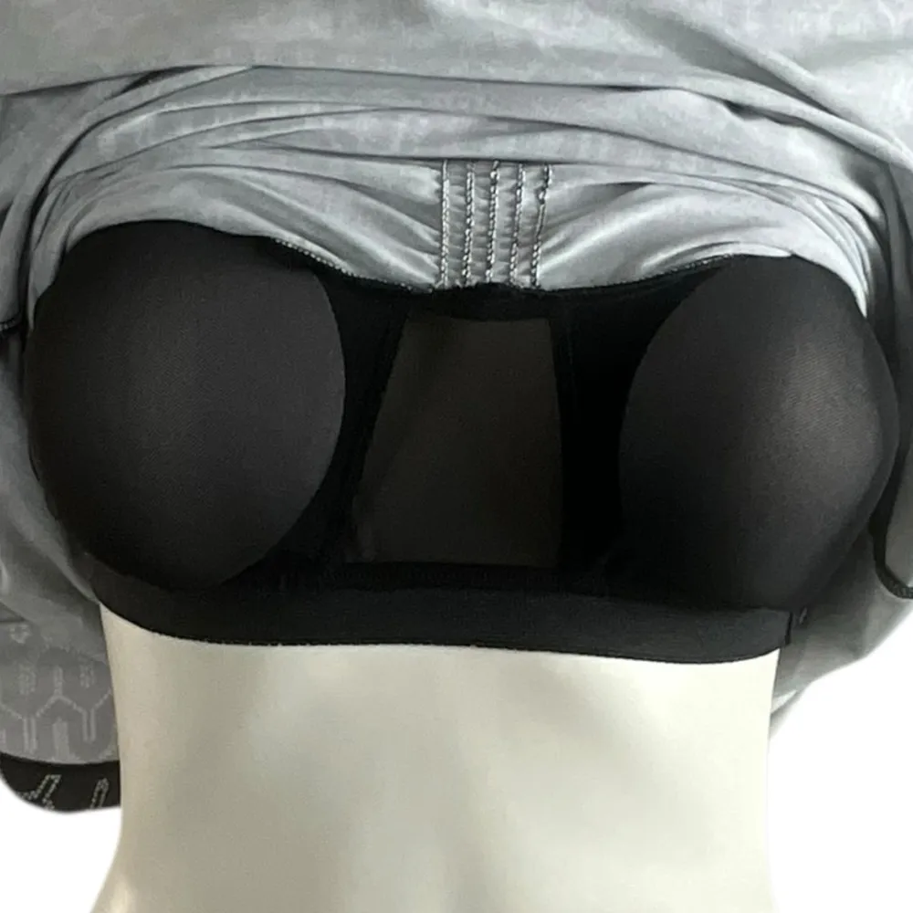 Prana Shauna Black and Grey Sporty Casual Dress - Image 9