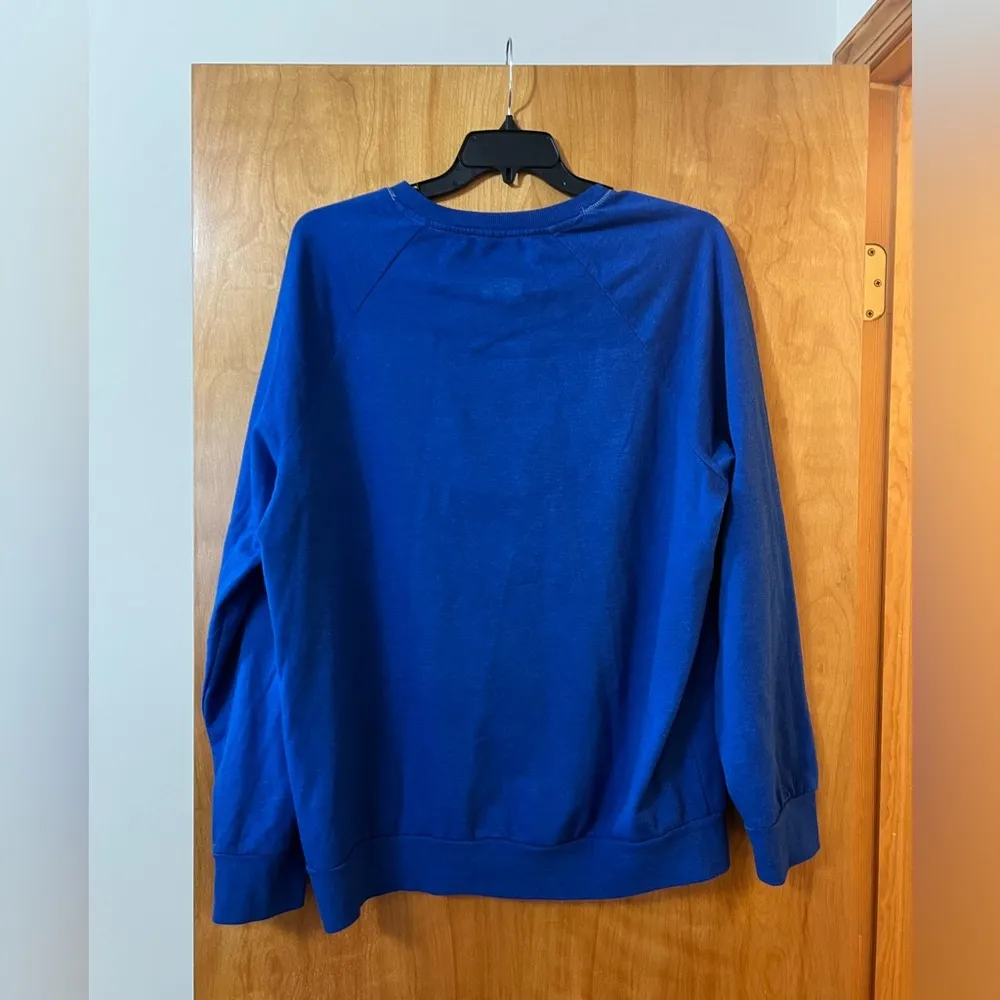 Disneyland Resort Exclusive Sweatshirt Mickey Mouse Logo NWT Blue Unisex XL - Image 5