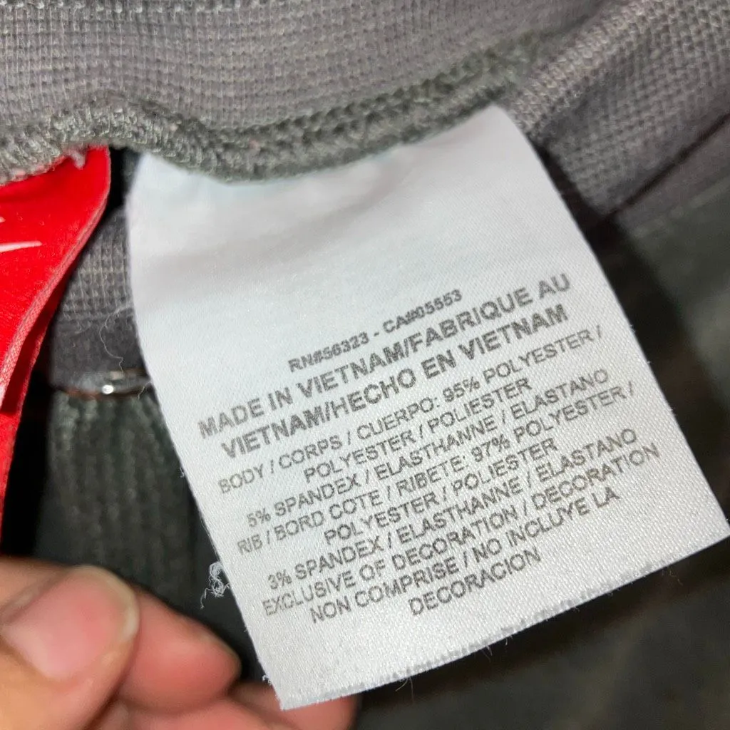 Nike grey fleece joggers Cozycore lounge activewear atheisure Medium #119 - Image 4