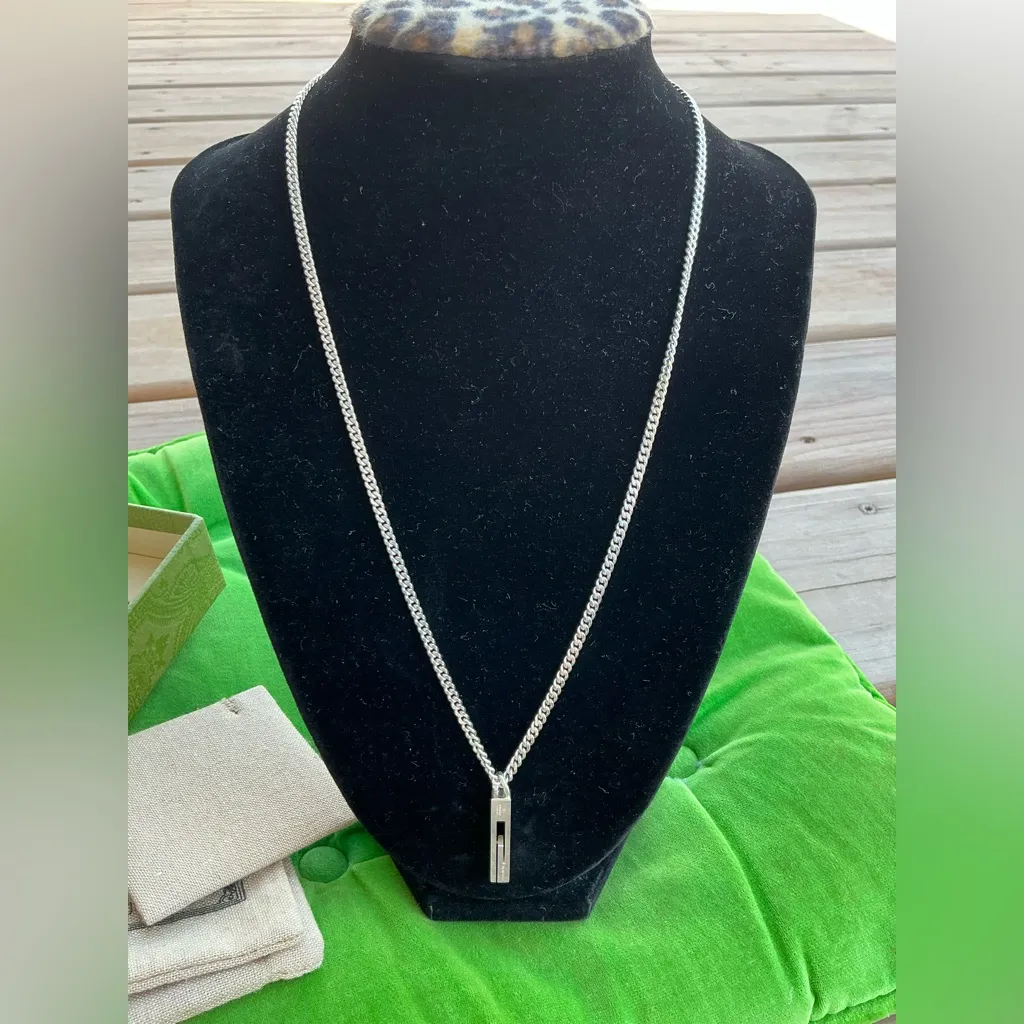 Authentic GUCCI Silver Necklace🔥🔥 - Image 5