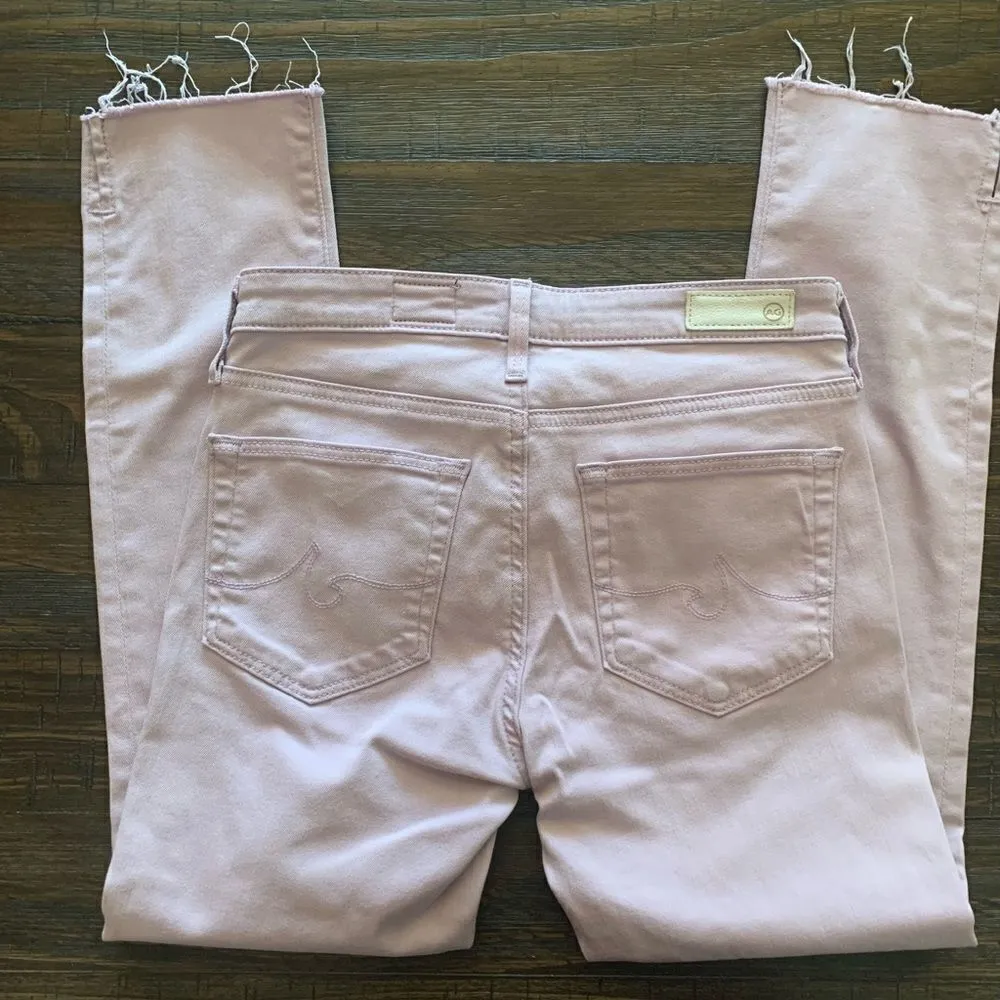 AG Adriano Goldschmied Prima Crop Size 1/3 Lilac‎ - Image 5