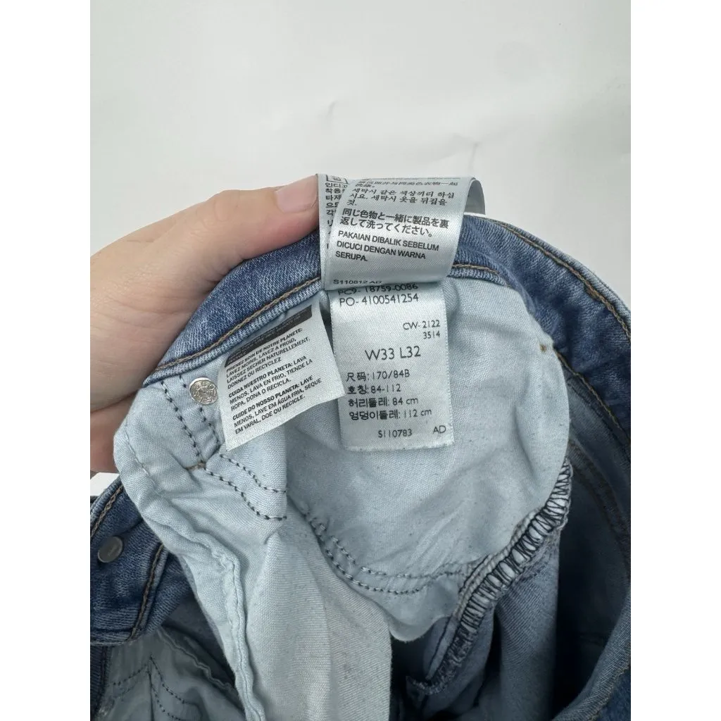 Levi’s 725 High Rise Bootcut Jean Women 33 Light Wash‎ Denim Western Bohemian - Image 6