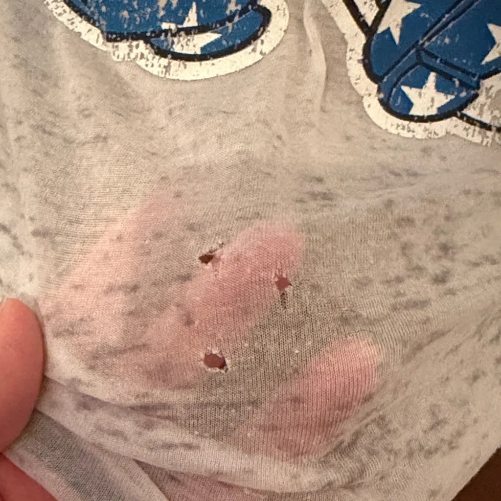 🆓🆓🆓Free w/purchas🆓🆓🆓Disney Mickey Mouse Stars and Stripes Unisex T-Shirt-medium - Image 9