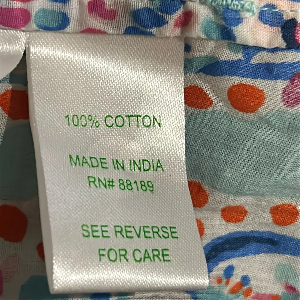 Womans Lilly Pulitzer Jupiter Island Tunic SHELL ME ABOUT IT  XXSMALL - Image 8